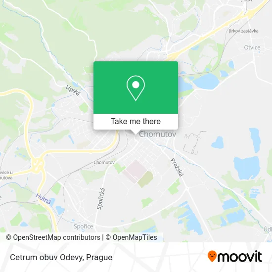 Карта Cetrum obuv Odevy