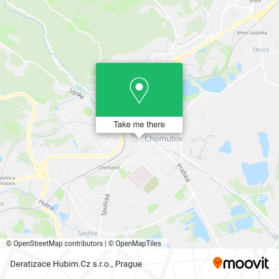 Карта Deratizace Hubim.Cz s.r.o.
