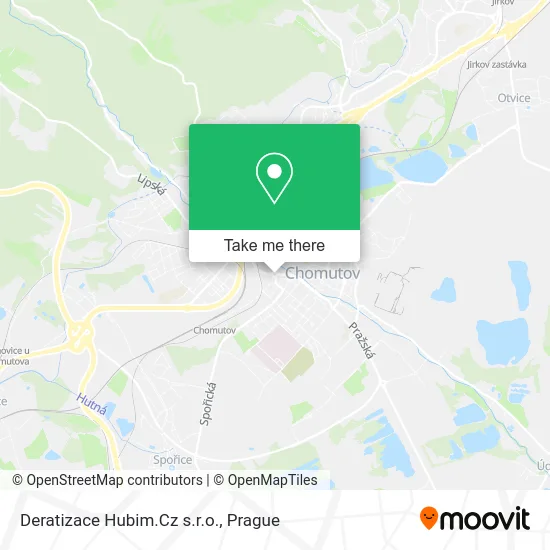 Карта Deratizace Hubim.Cz s.r.o.