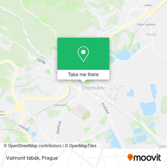 Карта Valmont tabák