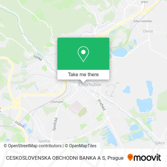 Карта CESKOSLOVENSKA OBCHODNI BANKA A S