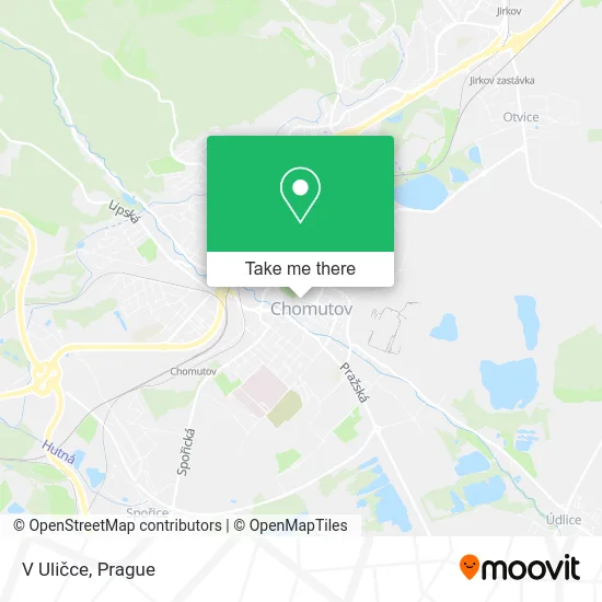 Карта V Uličce