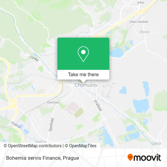 Карта Bohemia servis Finance