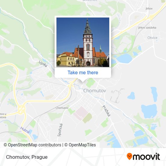Карта Chomutov