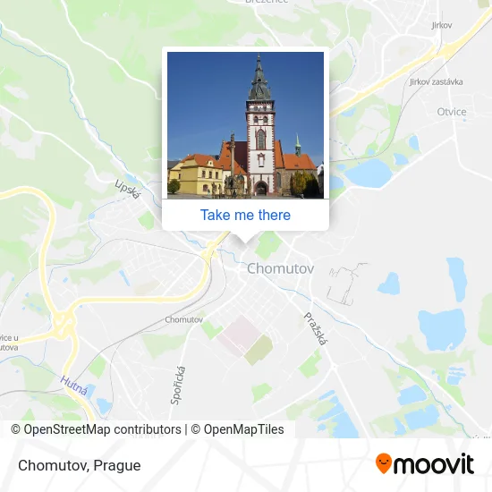 Карта Chomutov