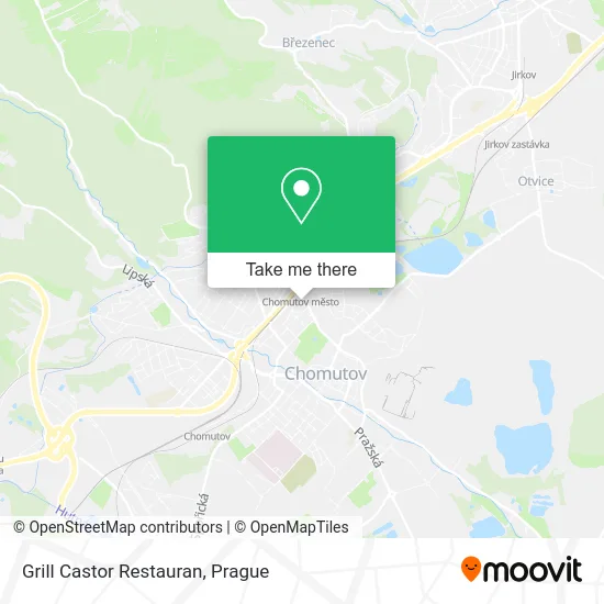 Карта Grill Castor Restauran