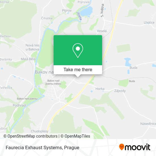 Карта Faurecia Exhaust Systems