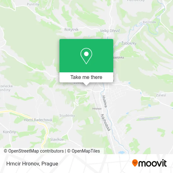 Карта Hrncir Hronov