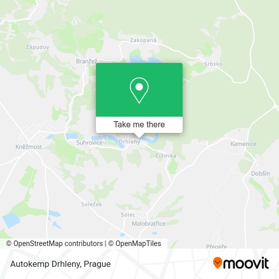 Карта Autokemp Drhleny