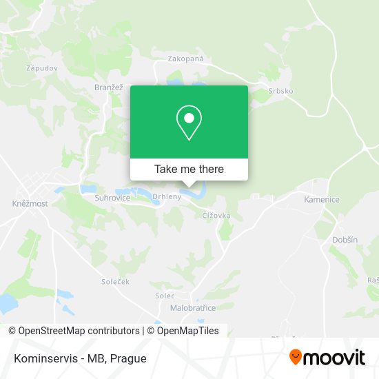 Карта Kominservis - MB