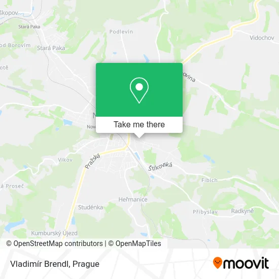 Карта Vladimír Brendl