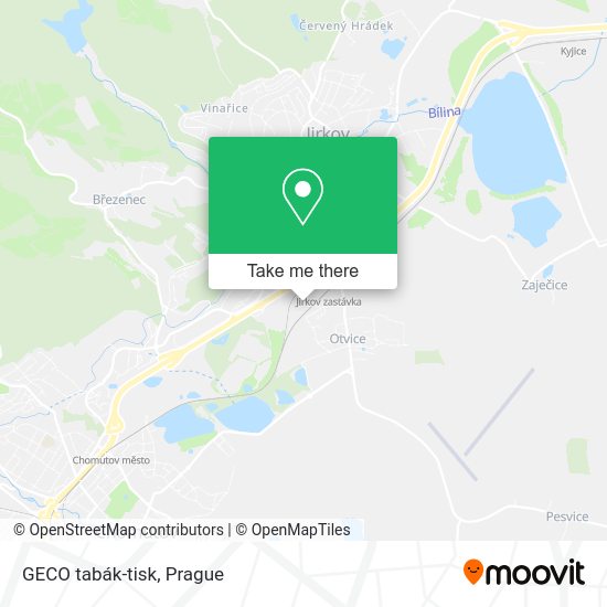Карта GECO tabák-tisk