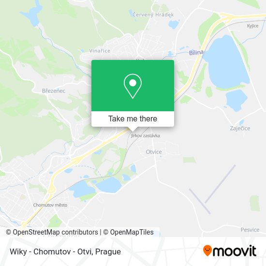 Карта Wiky - Chomutov - Otvi