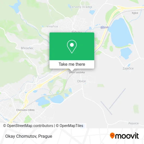 Карта Okay Chomutov
