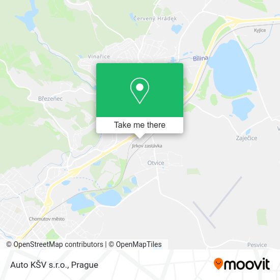 Карта Auto KŠV s.r.o.