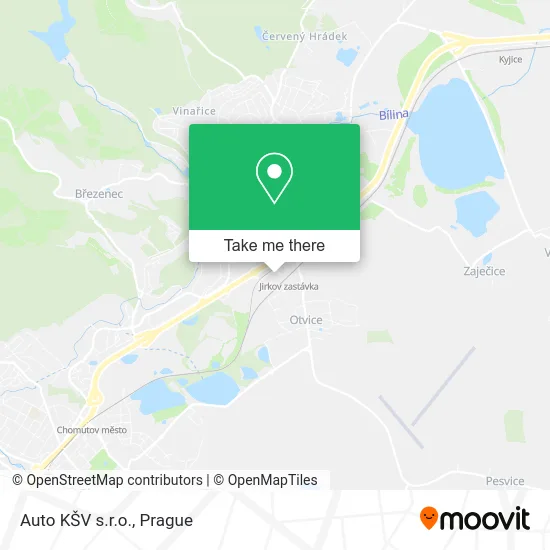 Карта Auto KŠV s.r.o.