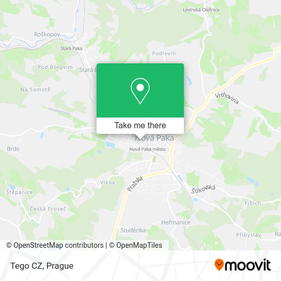 Карта Tego CZ