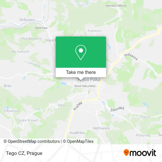 Карта Tego CZ