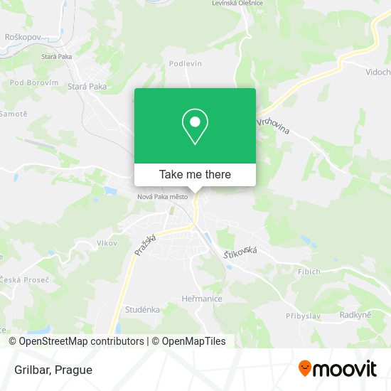 Карта Grilbar