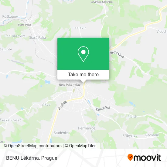 Карта BENU Lékárna