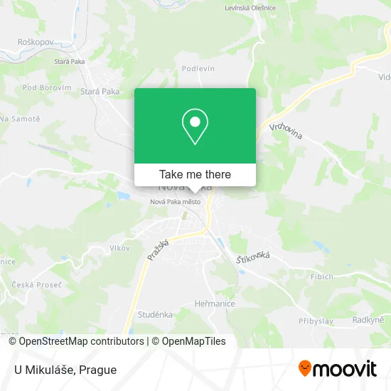 Карта U Mikuláše
