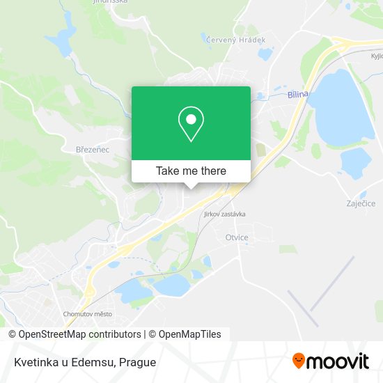 Карта Kvetinka u Edemsu