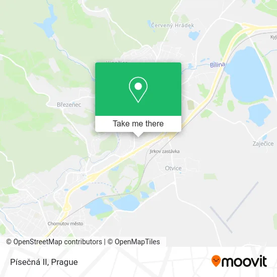 Карта Písečná II