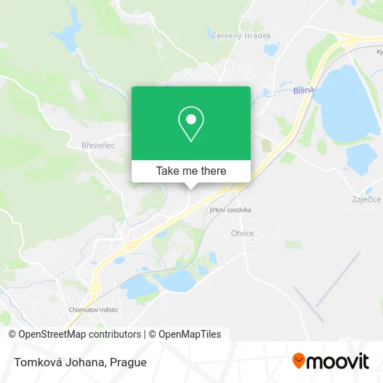 Карта Tomková Johana