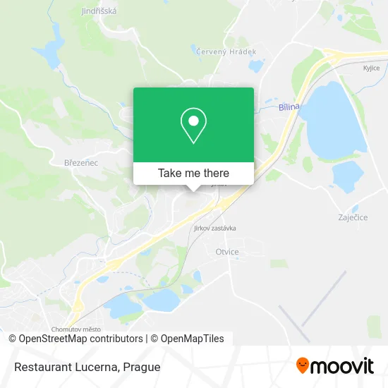 Карта Restaurant Lucerna