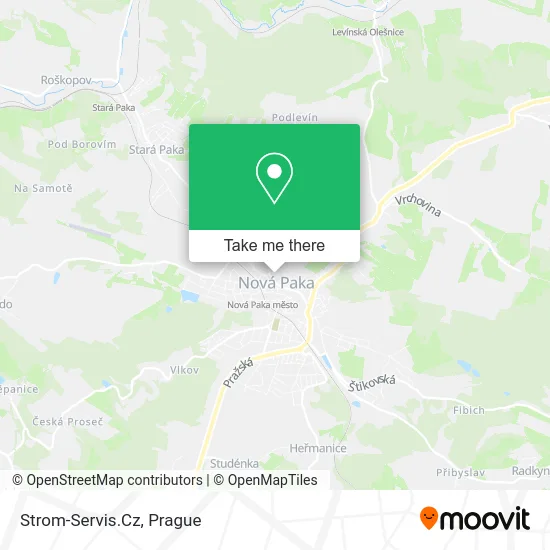 Карта Strom-Servis.Cz