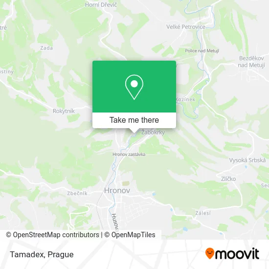 Карта Tamadex