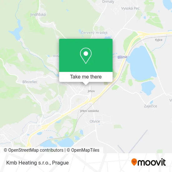 Карта Kmb Heating s.r.o.