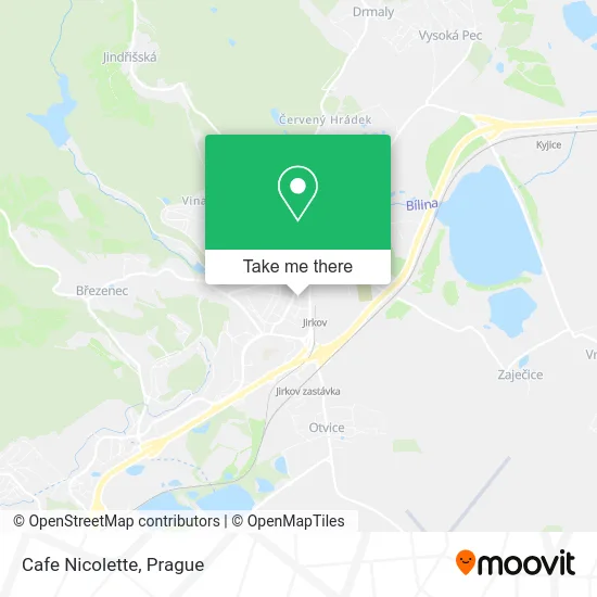 Карта Cafe Nicolette