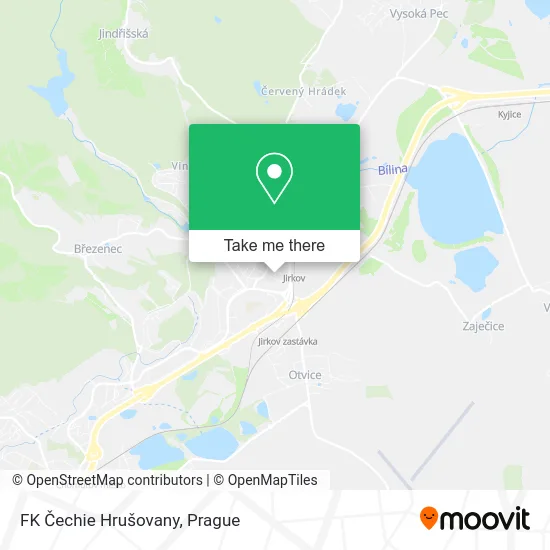 FK Čechie Hrušovany map