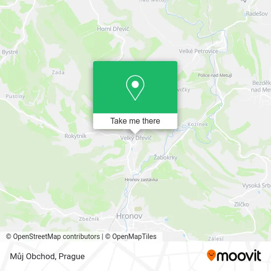 Карта Můj Obchod