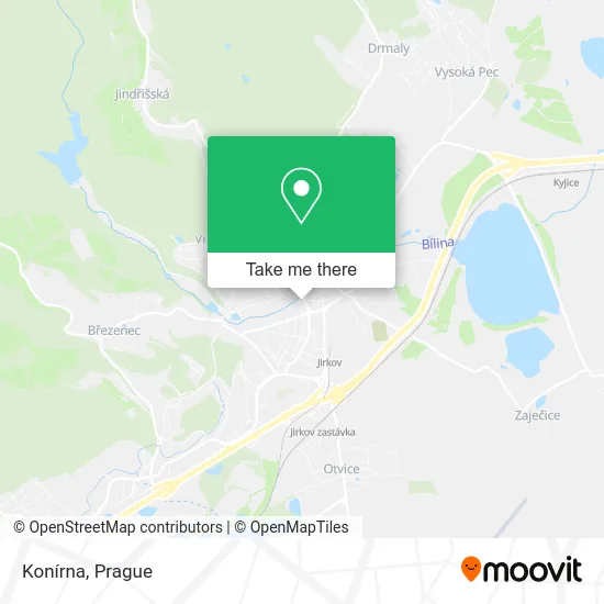 Карта Konírna