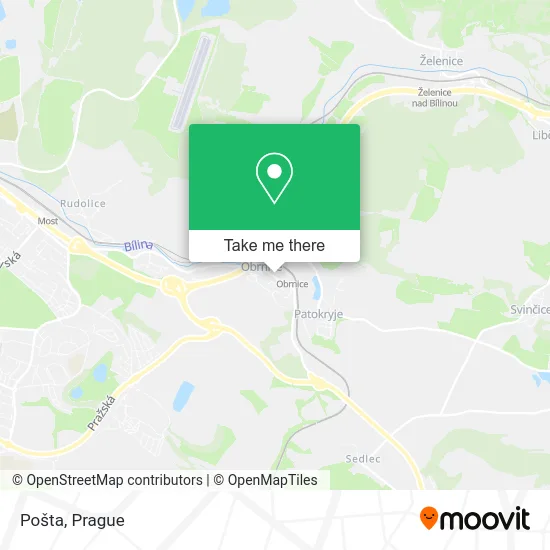 Карта Pošta