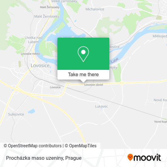 Карта Procházka maso uzeniny