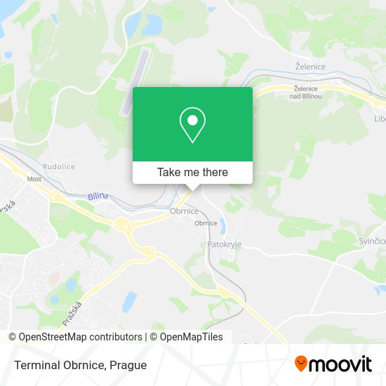 Terminal Obrnice map