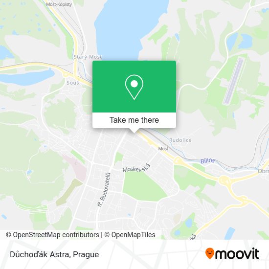 Карта Důchoďák Astra