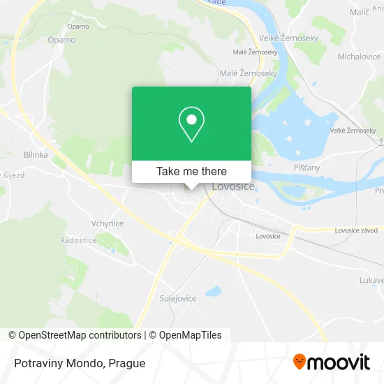Карта Potraviny Mondo