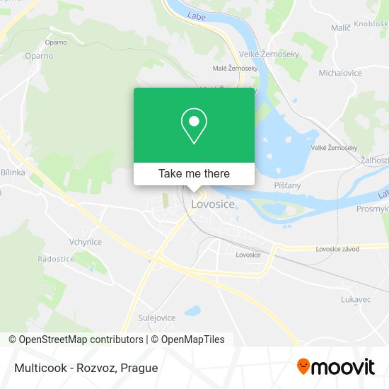 Карта Multicook - Rozvoz