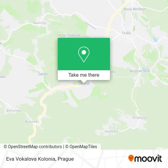 Eva Vokalova Kolonia map