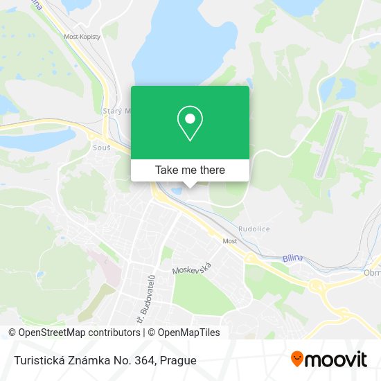 Карта Turistická Známka No. 364