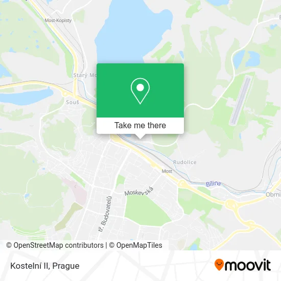 Карта Kostelní II