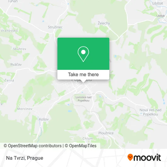 Карта Na Tvrzi