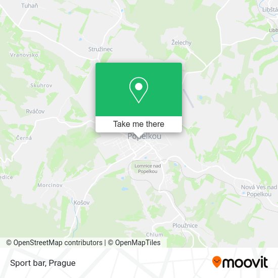 Карта Sport bar
