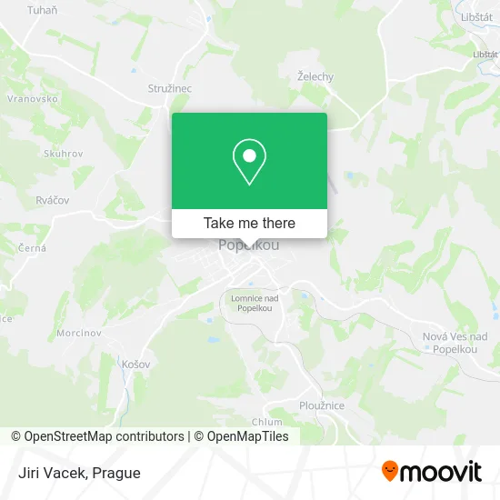 Jiri Vacek map