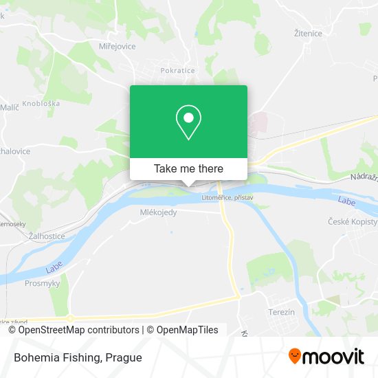 Карта Bohemia Fishing