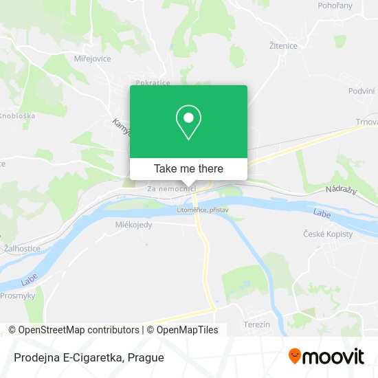 Карта Prodejna E-Cigaretka